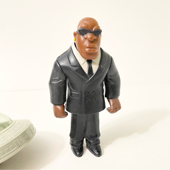 MIB Men in Black McDonalds Toys Action Figure and Space Spinner - Picture 2 of 12